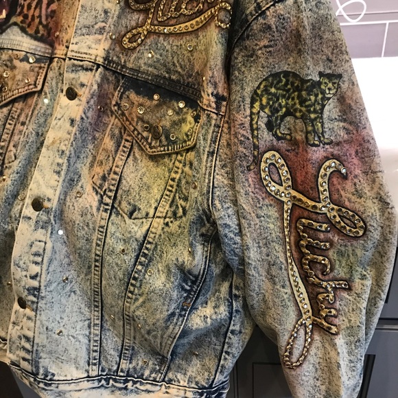 Vintage Oversized Denim Jacket - Gale Hayman - Picture 3 of 8